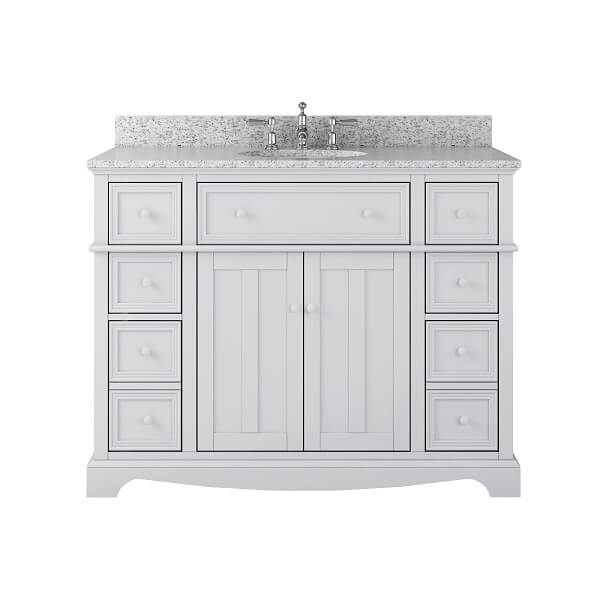 Fremont 49" Single Sink Vanity - White