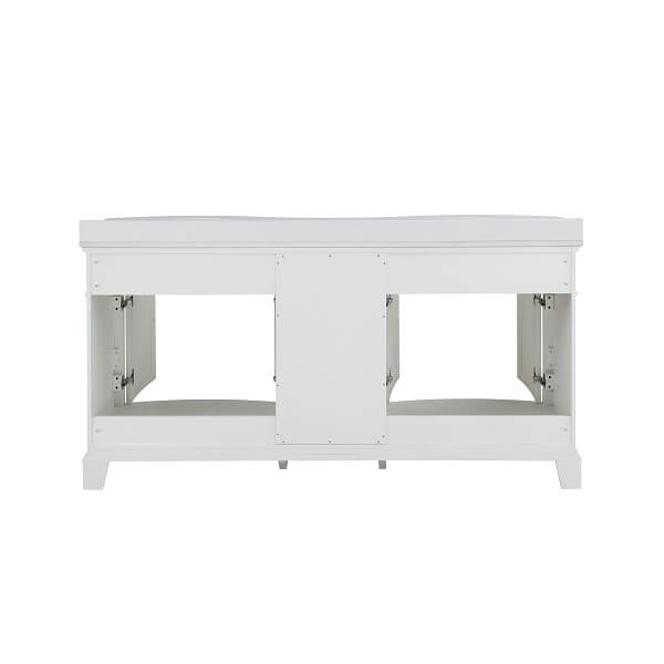 Terryn 72" Double Sink Vanity - White