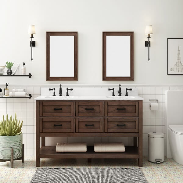 Tolbrook 60" Double Sink Vanity