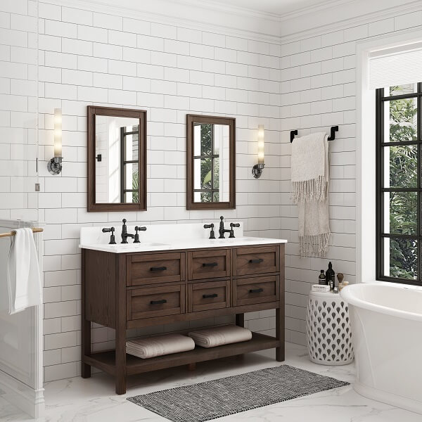 Tolbrook 60" Double Sink Vanity