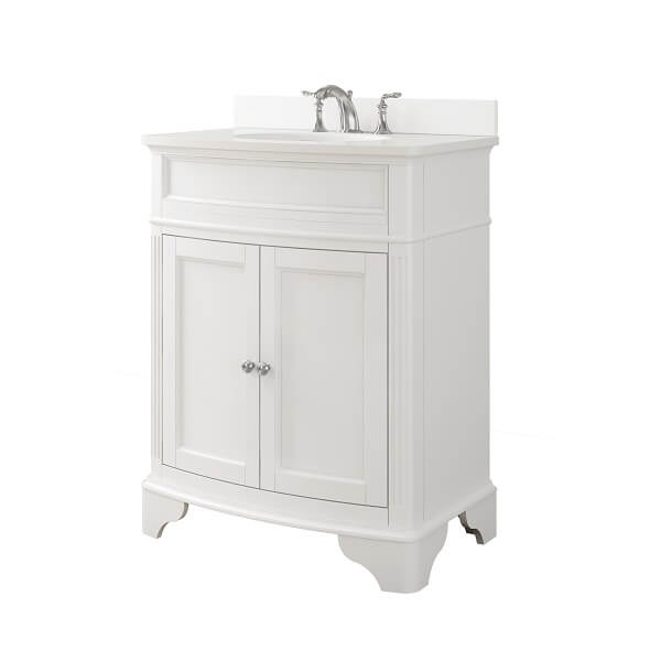 Terryn 31" Single Sink Vanity - White