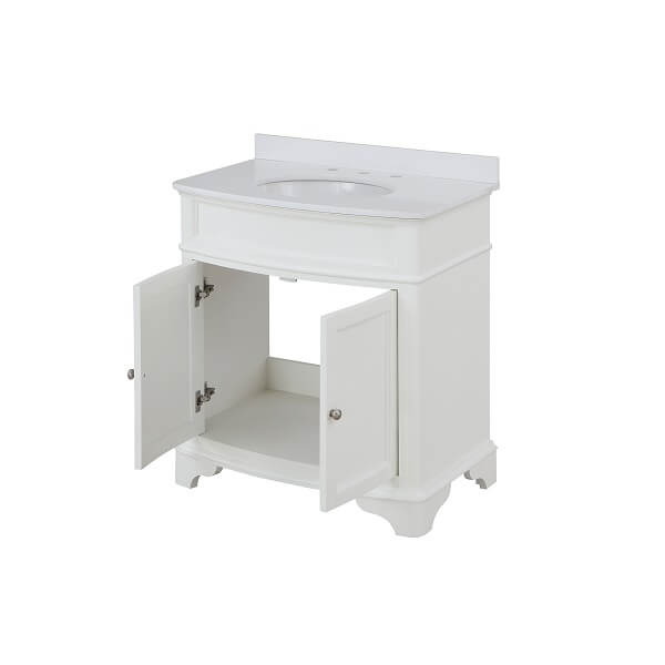 Terryn 31" Single Sink Vanity - White